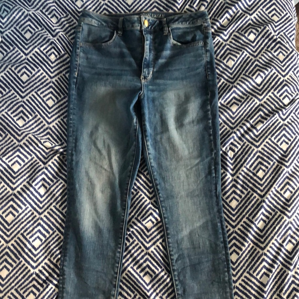 American Eagle size 12 long jeans.